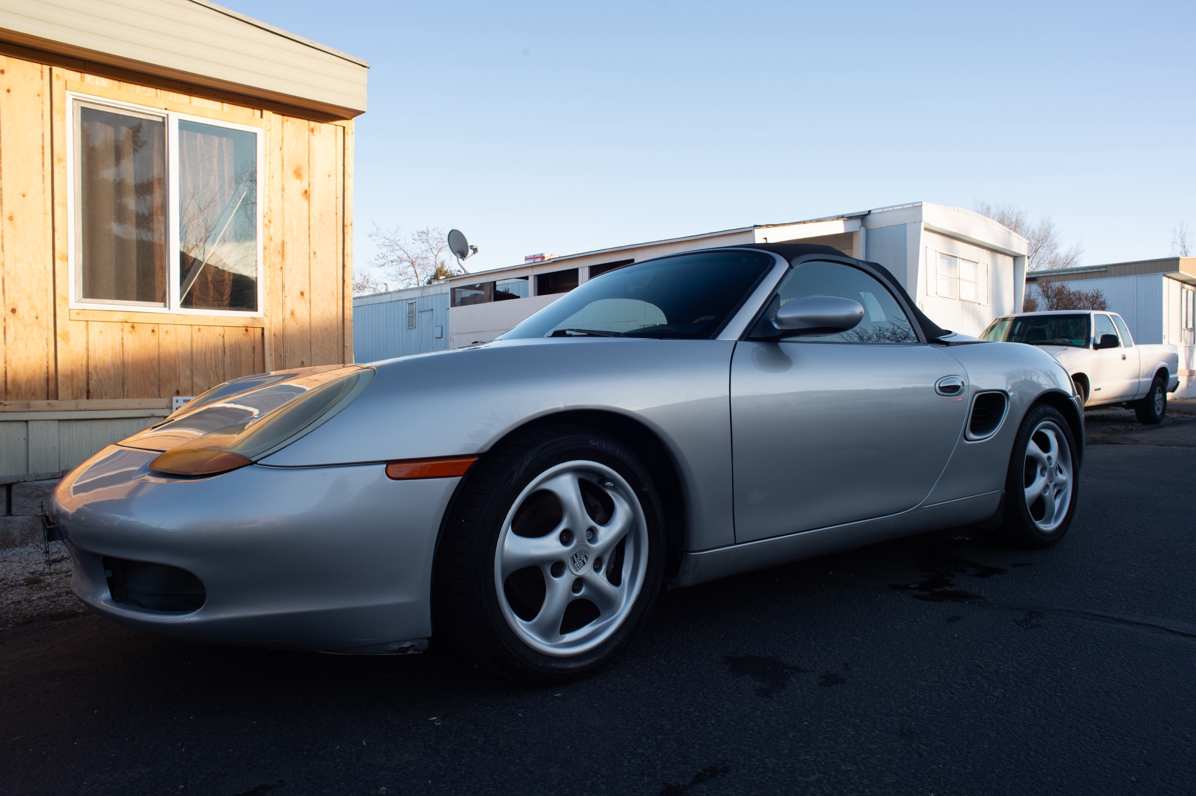Boxster side profile